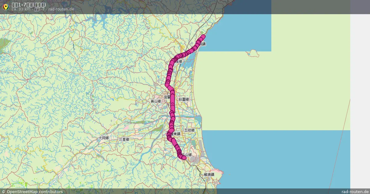 環島1-7號線(逆時針)