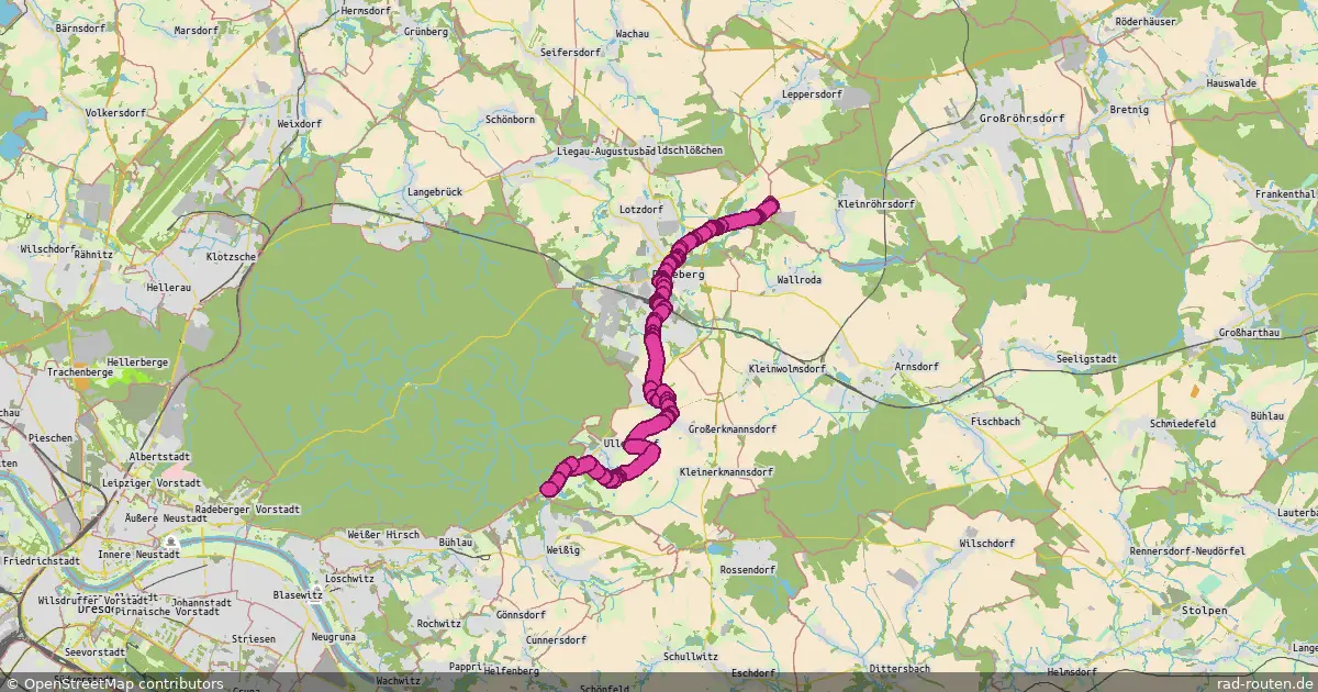 1 – Fernradroute auf Rad-Routen.de