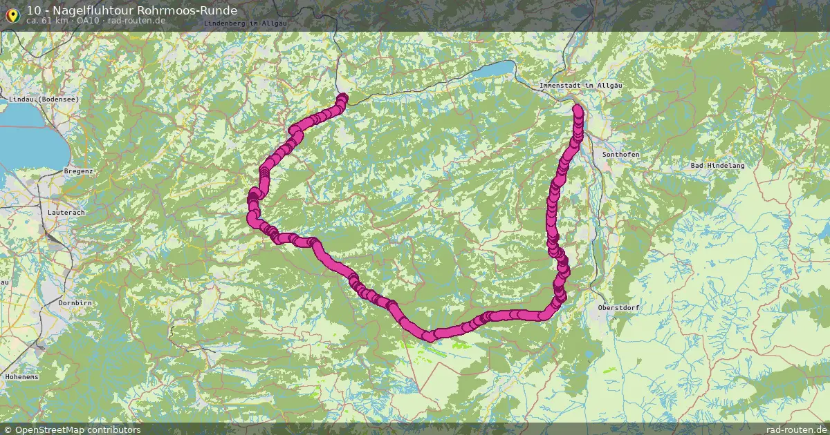 10 - Nagelfluhtour Rohrmoos-Runde