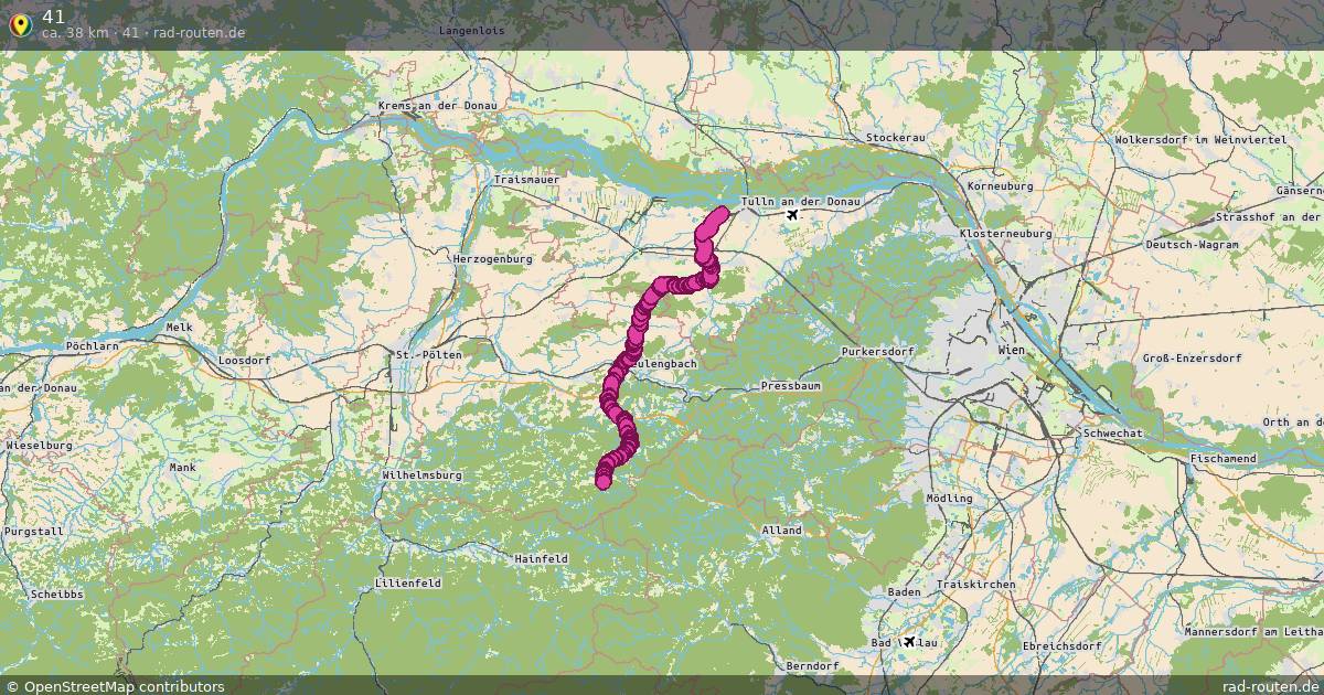 41 (41) – Fernradroute auf Rad-Routen.de