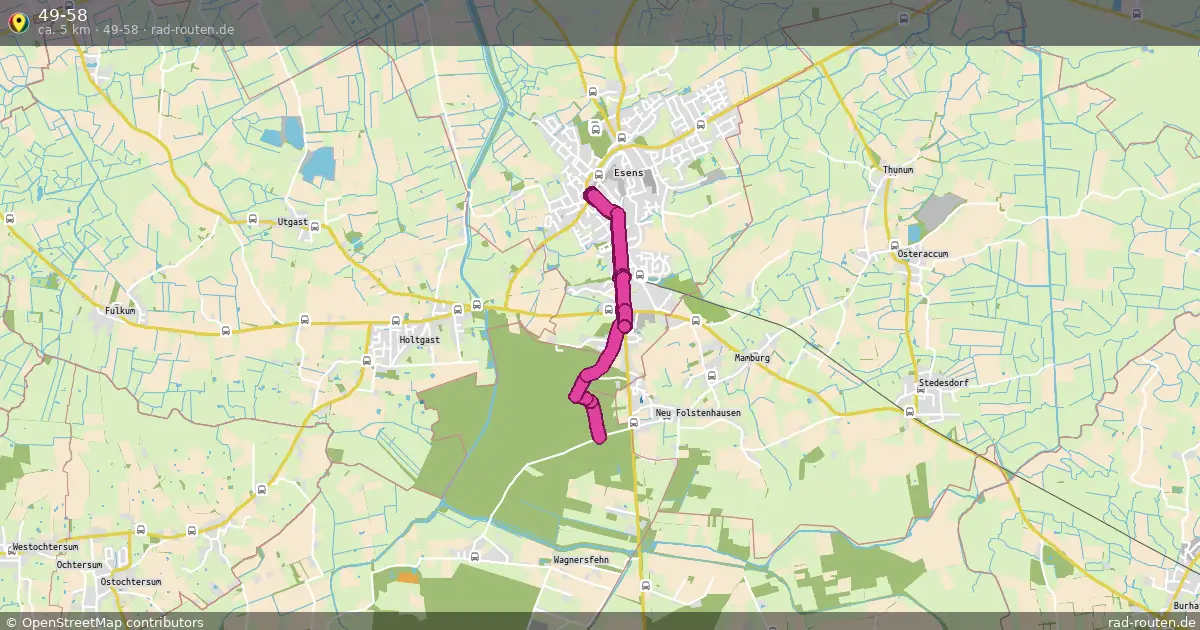 49-58 (49-58) – Fernradroute auf Rad-Routen.de