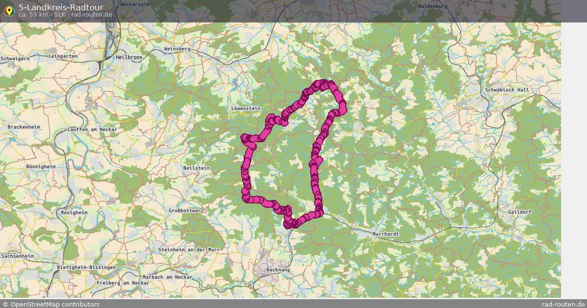 5-Landkreis-Radtour