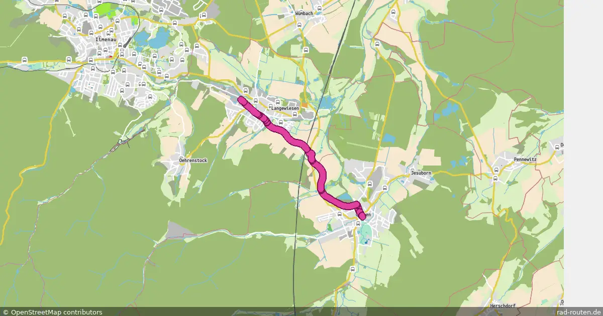 54-55 – Fernradroute auf Rad-Routen.de