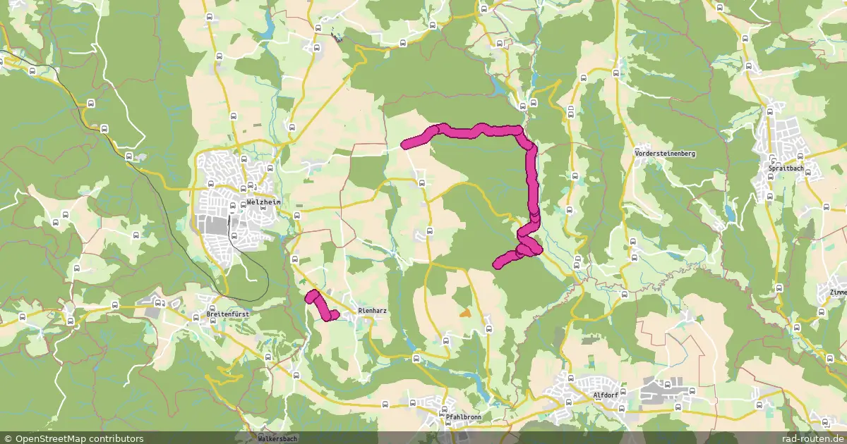 6 – Fernradroute auf Rad-Routen.de