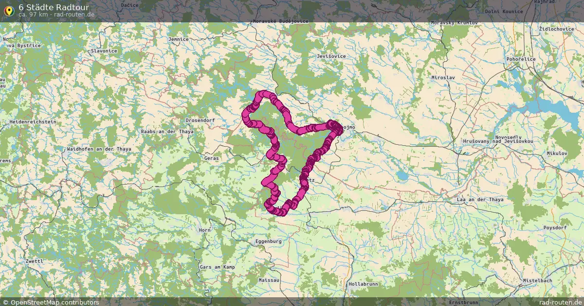 6 Städte Radtour