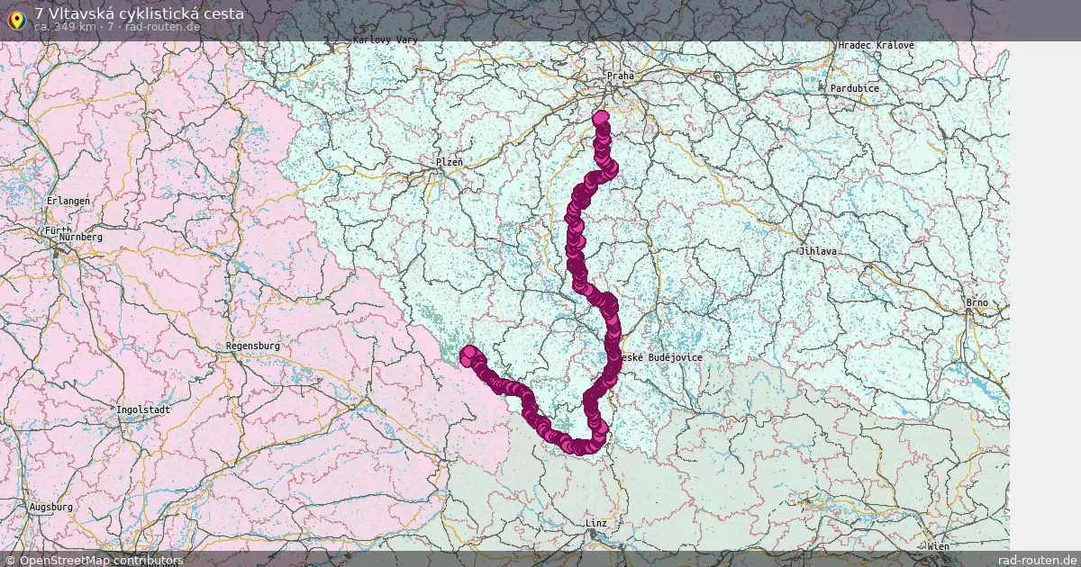 7 Vltavská cyklistická cesta