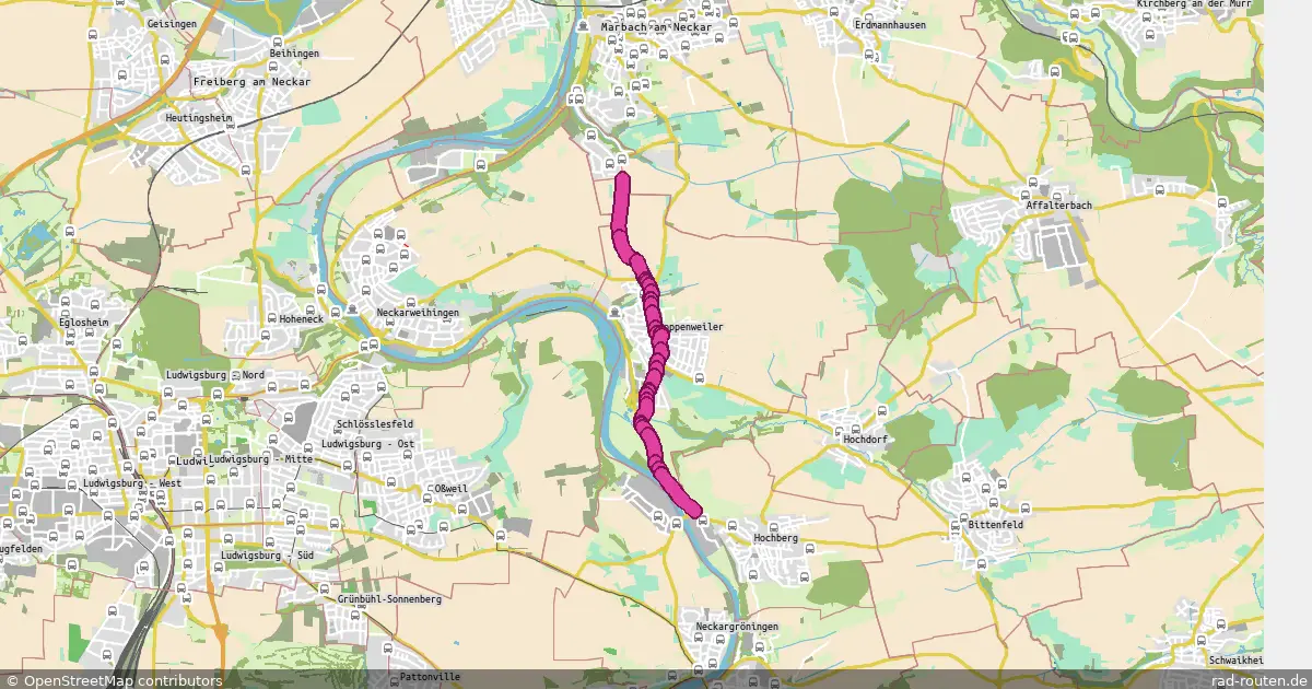 8 – Fernradroute auf Rad-Routen.de