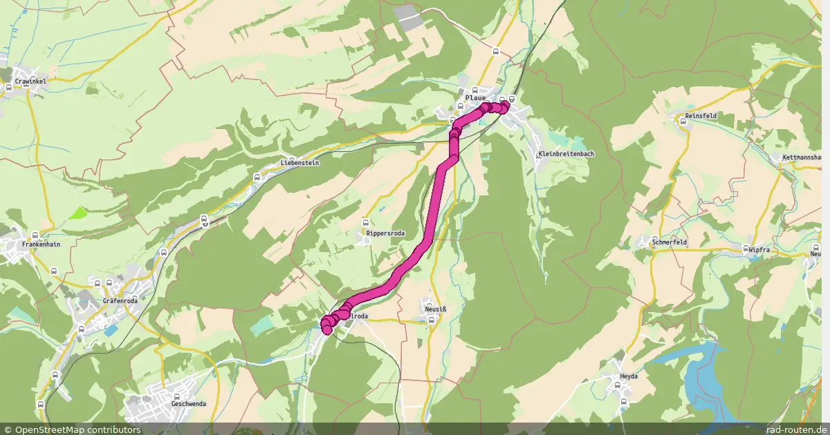 83-84 – Fernradroute auf Rad-Routen.de