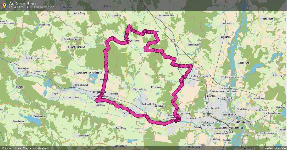 Äußerer Ring (Ai5) – Fernradroute auf Rad-Routen.de