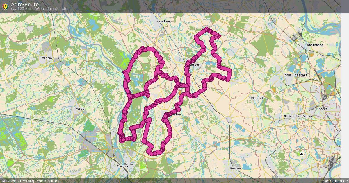 Agro-Route (Ag) – Fernradroute auf Rad-Routen.de