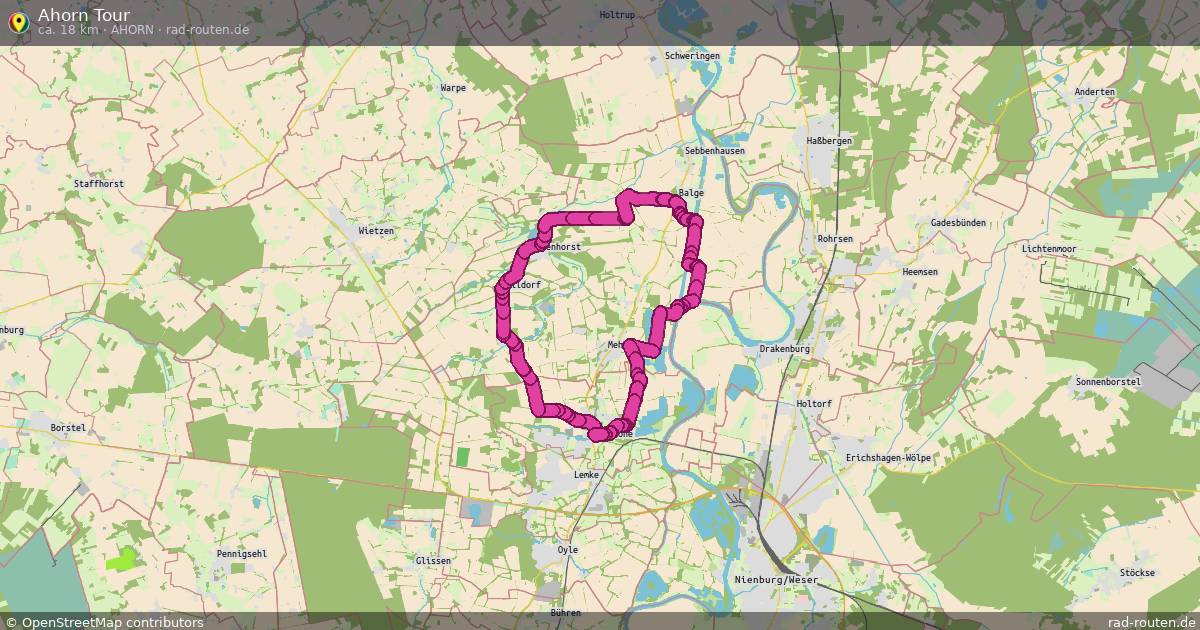 Ahorn Tour (Ahorn) – Fernradroute auf Rad-Routen.de
