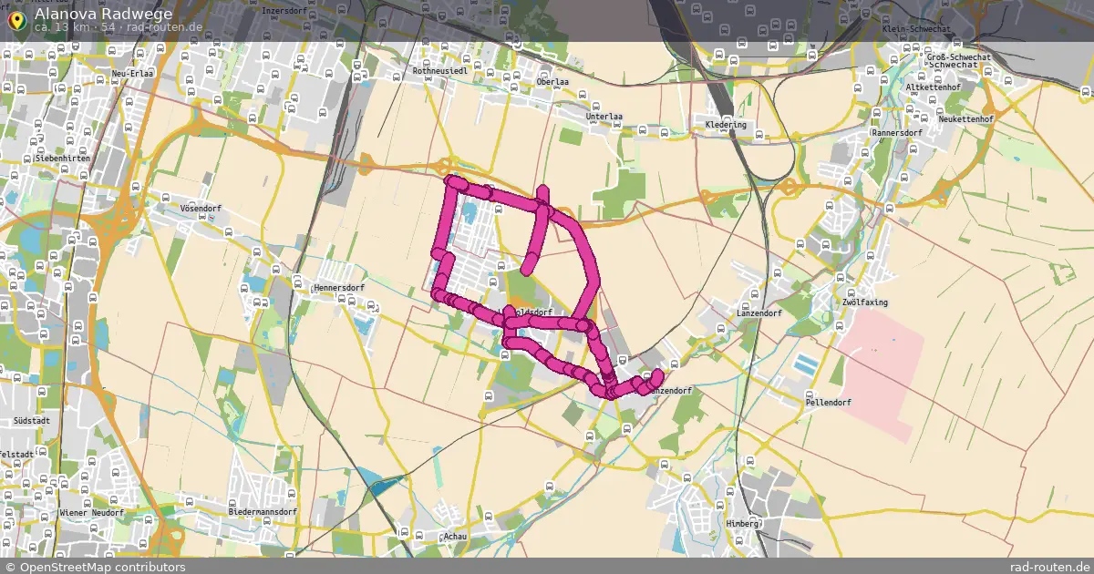 Alanova Radwege