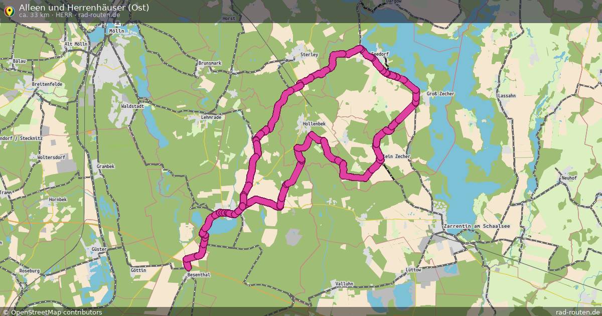Alleen und Herrenhäuser (Ost) (Herr) – Fernradroute auf Rad-Routen.de