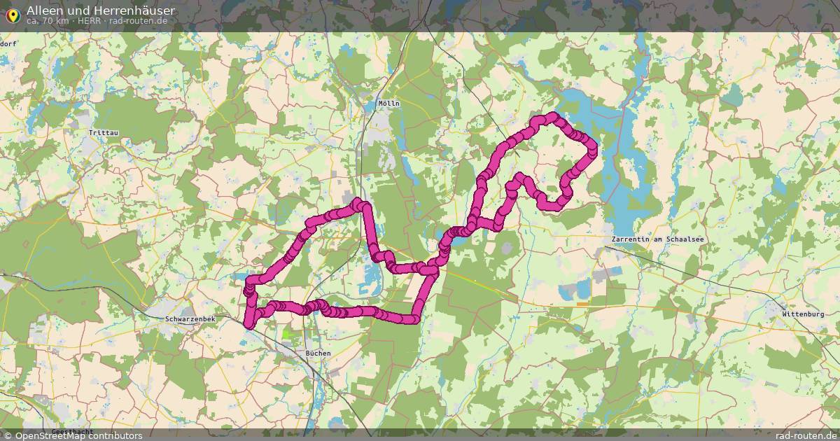 Alleen und Herrenhäuser (Herr) – Fernradroute auf Rad-Routen.de