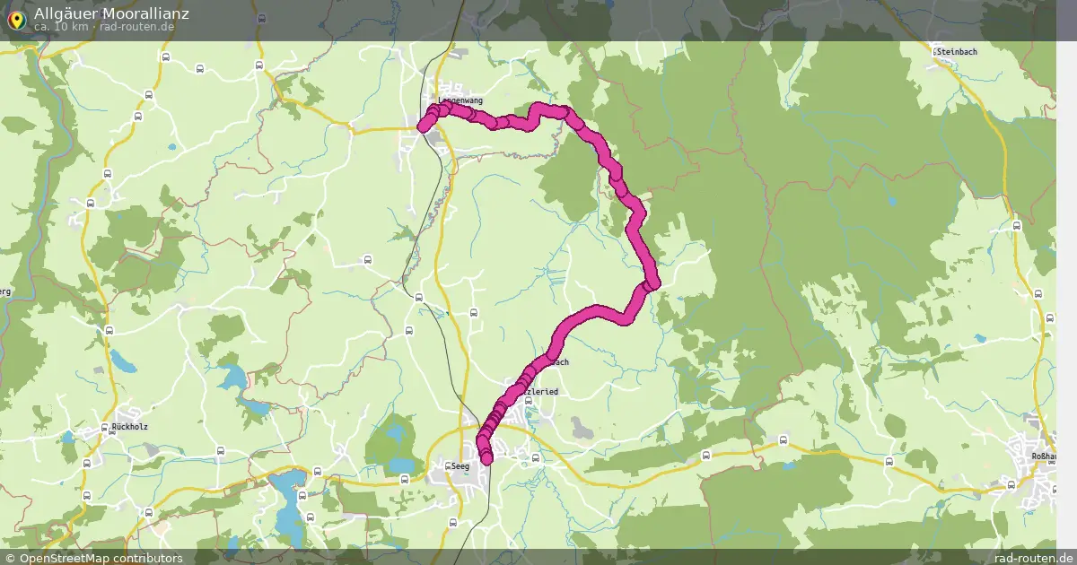 Allgäuer Moorallianz – Fernradroute auf Rad-Routen.de