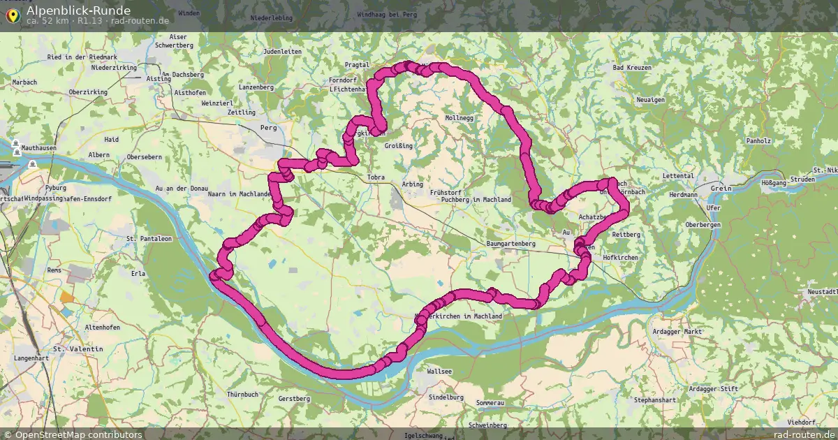 Alpenblick-Runde (R1.13) – Fernradroute auf Rad-Routen.de