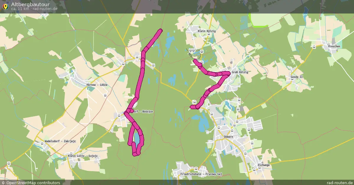 Altbergbautour – Fernradroute auf Rad-Routen.de