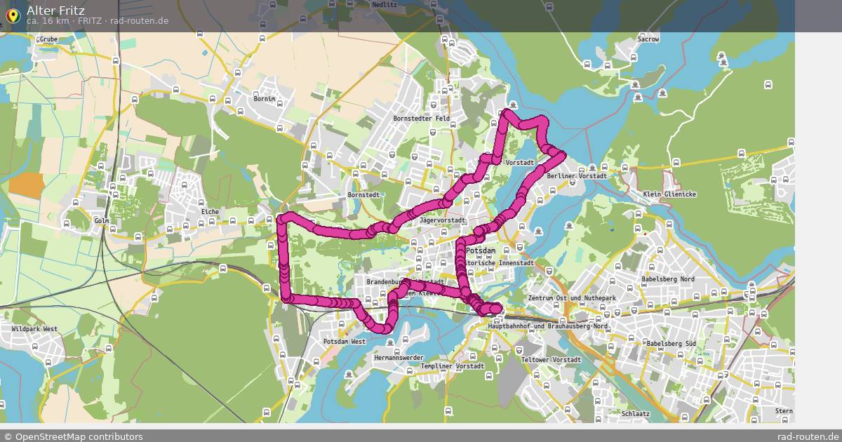 Alter Fritz (Fritz) – Fernradroute auf Rad-Routen.de