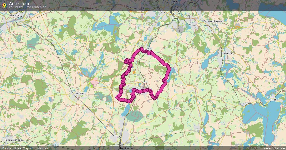 Antik Tour – Fernradroute auf Rad-Routen.de