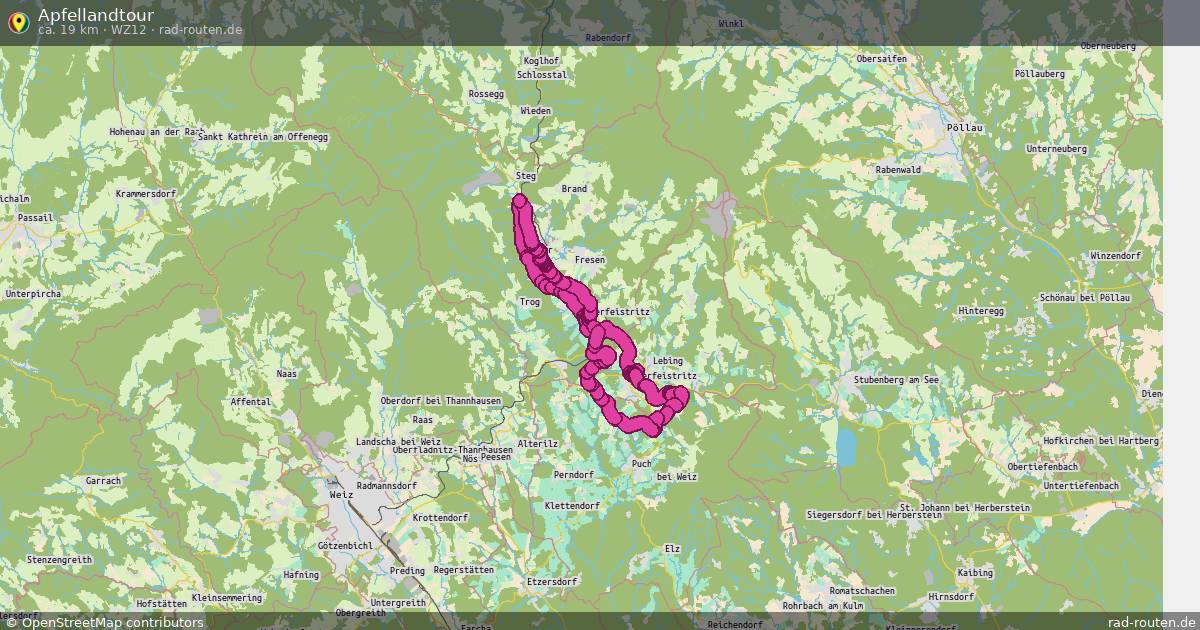 Apfellandtour (WZ12) – Fernradroute auf Rad-Routen.de