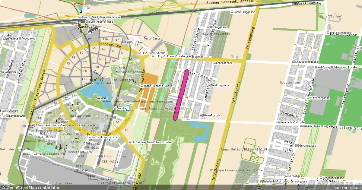 AT:Vienna:Erweitertes_Grundnetz – Fernradroute auf Rad-Routen.de