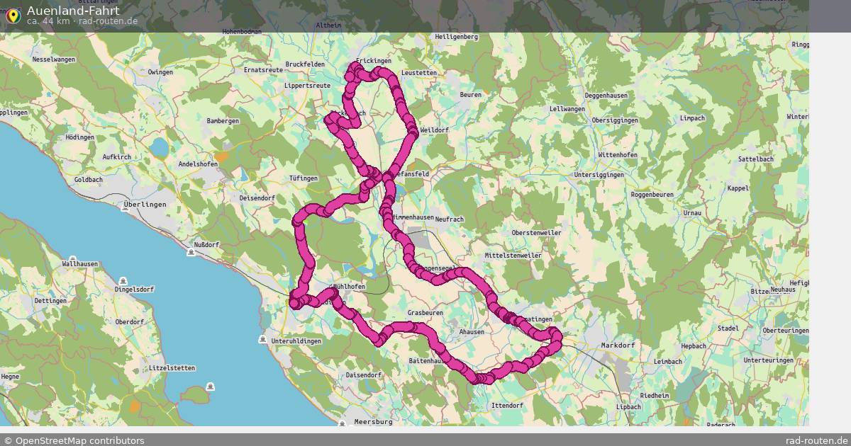 Auenland-Fahrt – Fernradroute auf Rad-Routen.de