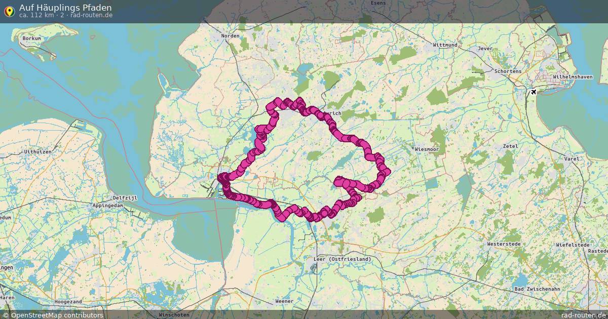 Auf Häuplings Pfaden (2) – Fernradroute auf Rad-Routen.de