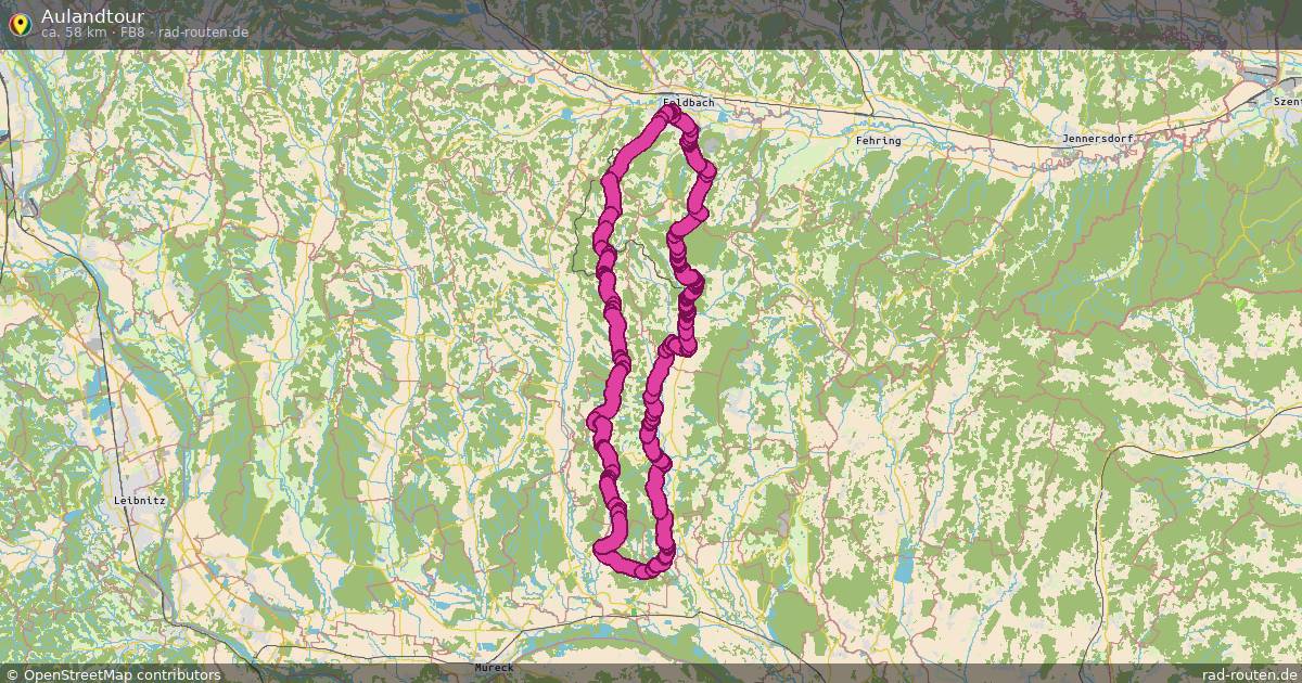 Aulandtour (FB8) – Fernradroute auf Rad-Routen.de
