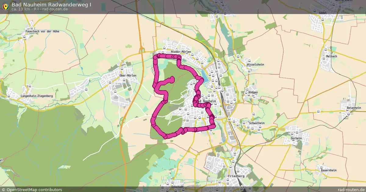 Bad Nauheim Radwanderweg I