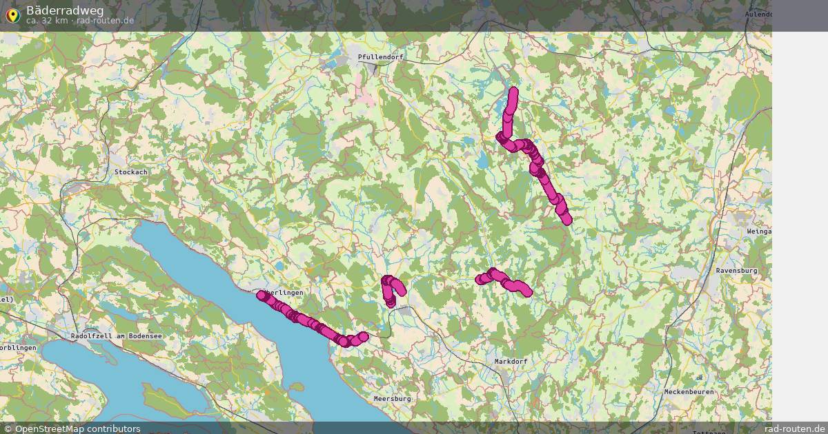 Bäderradweg – Fernradroute auf Rad-Routen.de