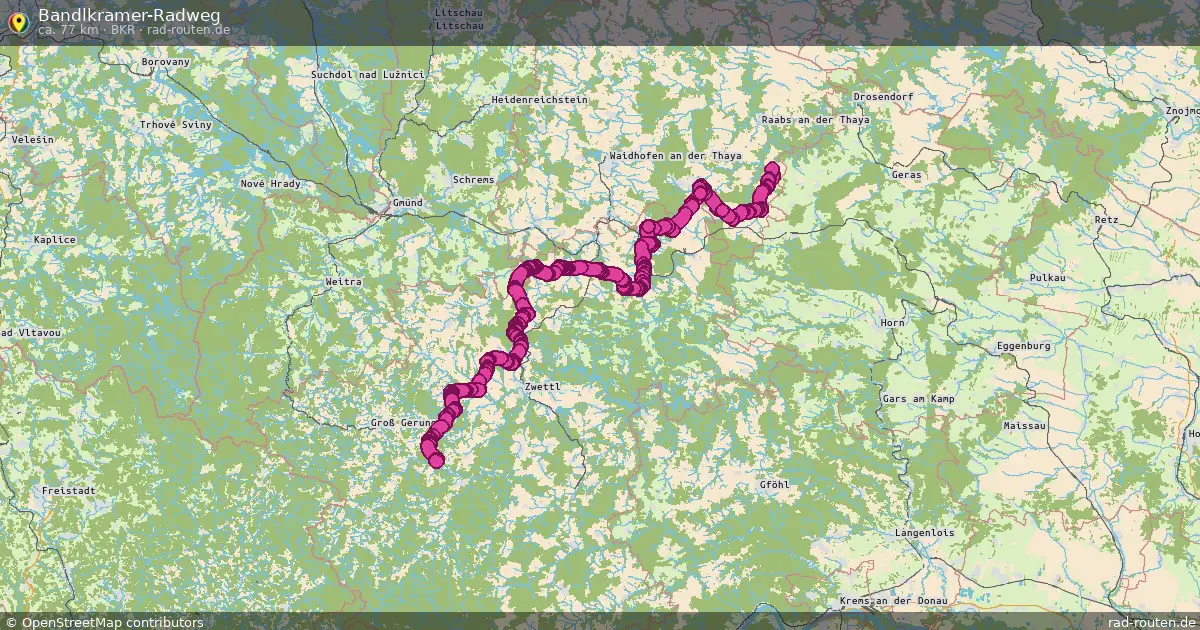 Bandlkramer-Radweg (BKR) – Fernradroute auf Rad-Routen.de