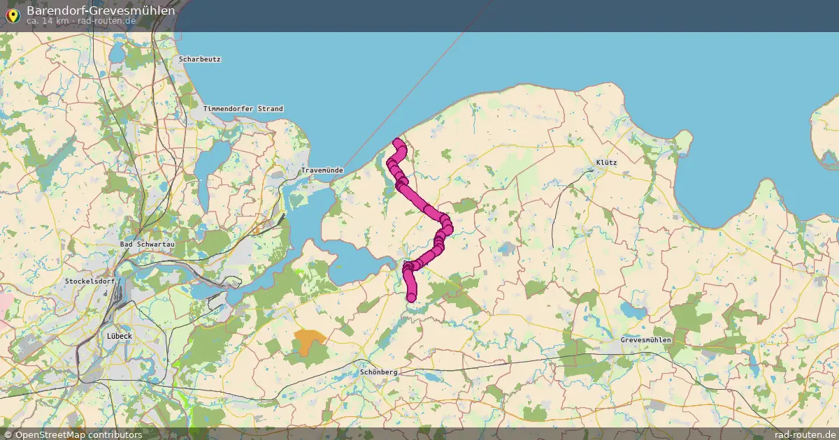 Barendorf-Grevesmühlen – Fernradroute auf Rad-Routen.de