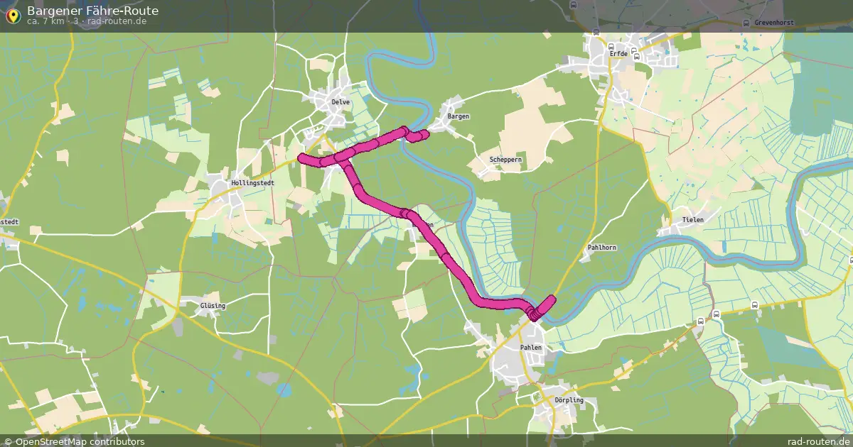 Bargener Fähre-Route (3) – Fernradroute auf Rad-Routen.de