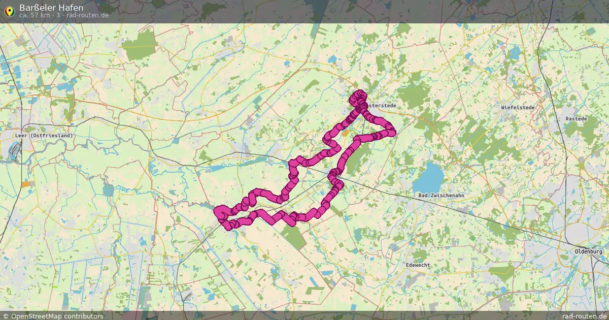Barßeler Hafen (3) – Fernradroute auf Rad-Routen.de