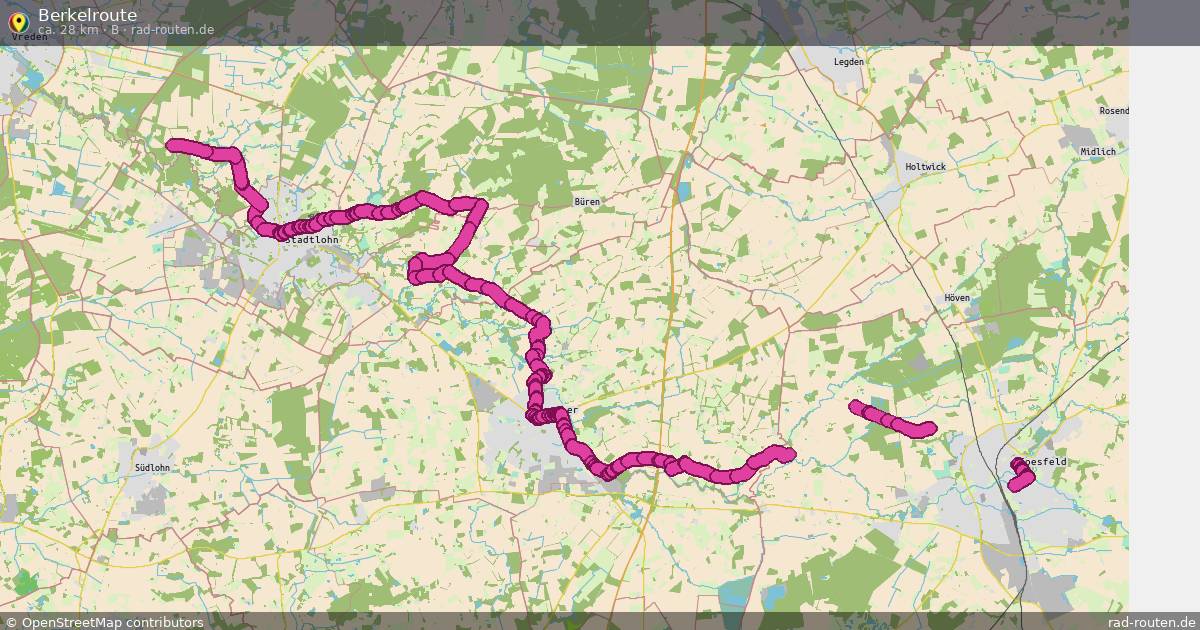 Berkelroute (b) – Fernradroute auf Rad-Routen.de