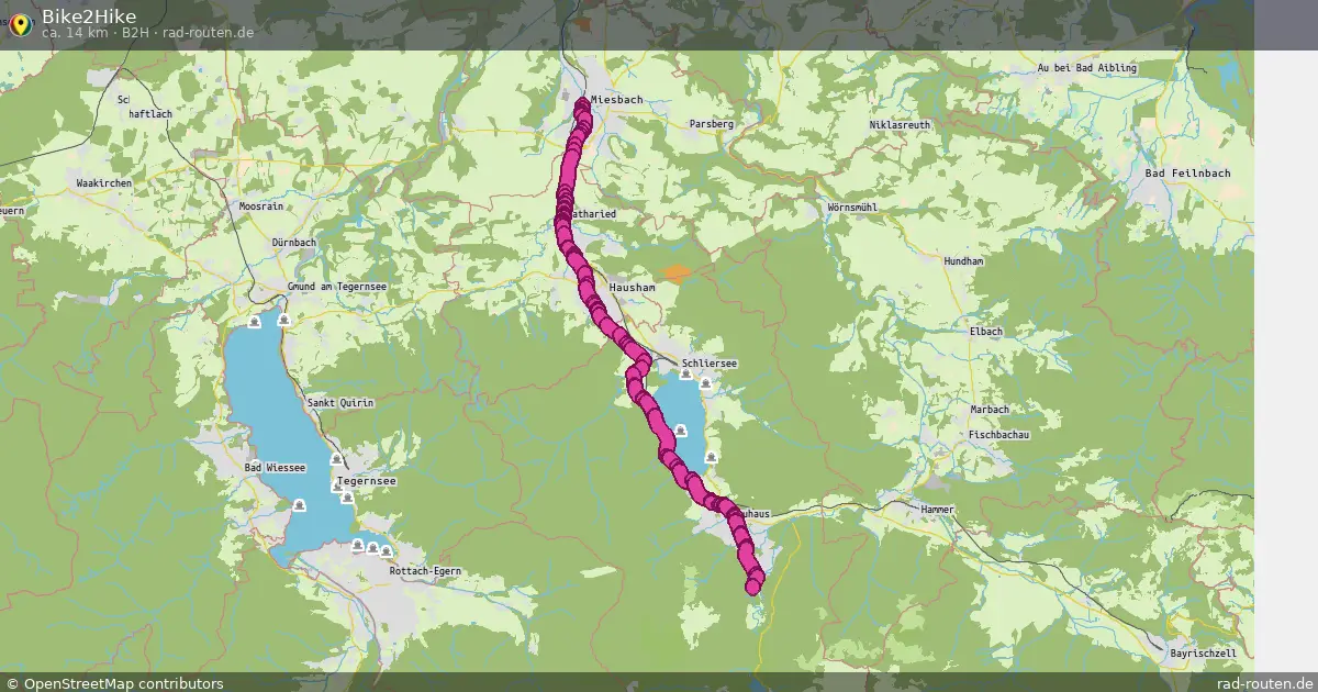 Bike2Hike (B2H) – Fernradroute auf Rad-Routen.de