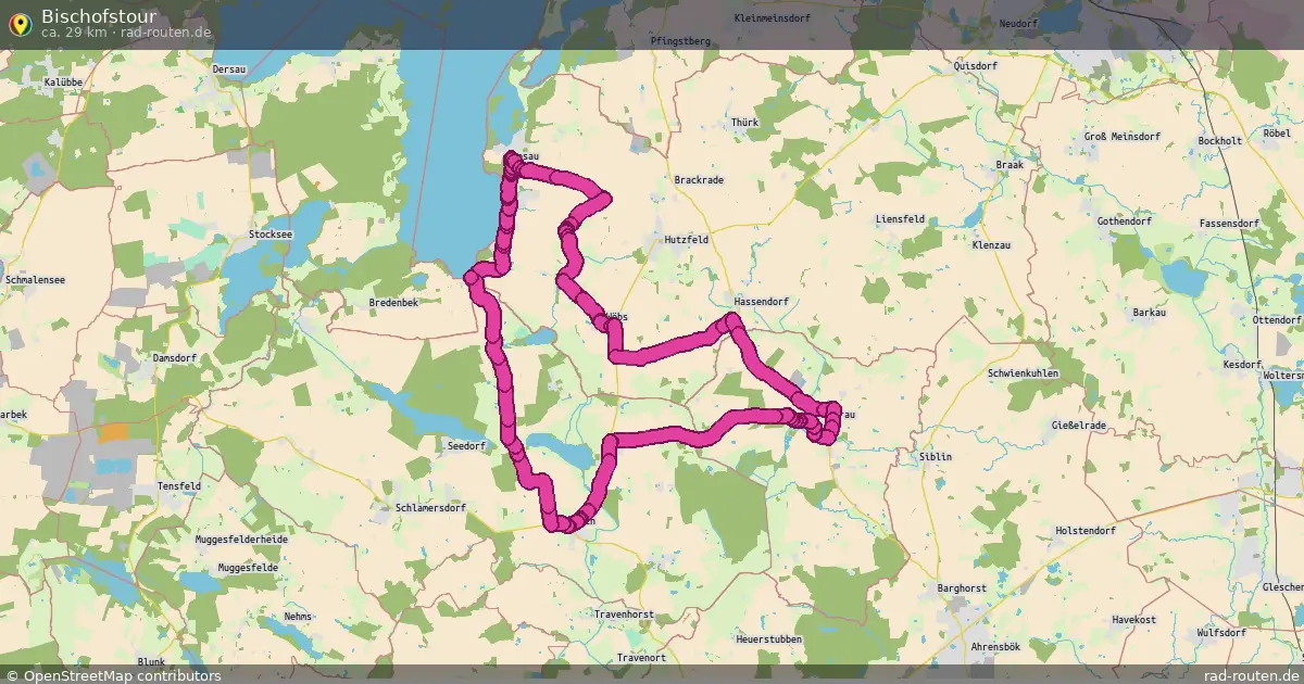 Bischofstour – Fernradroute auf Rad-Routen.de