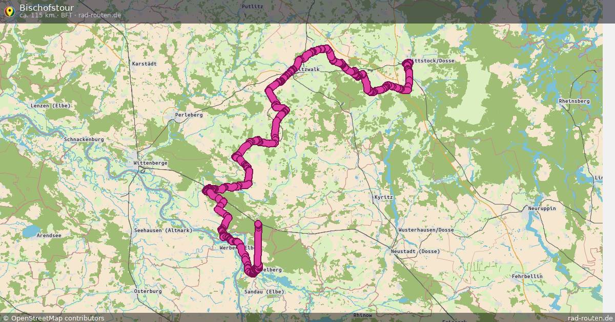 Bischofstour (BFT) – Fernradroute auf Rad-Routen.de