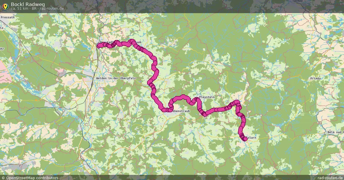 Bockl Radweg (BR) – Fernradroute auf Rad-Routen.de