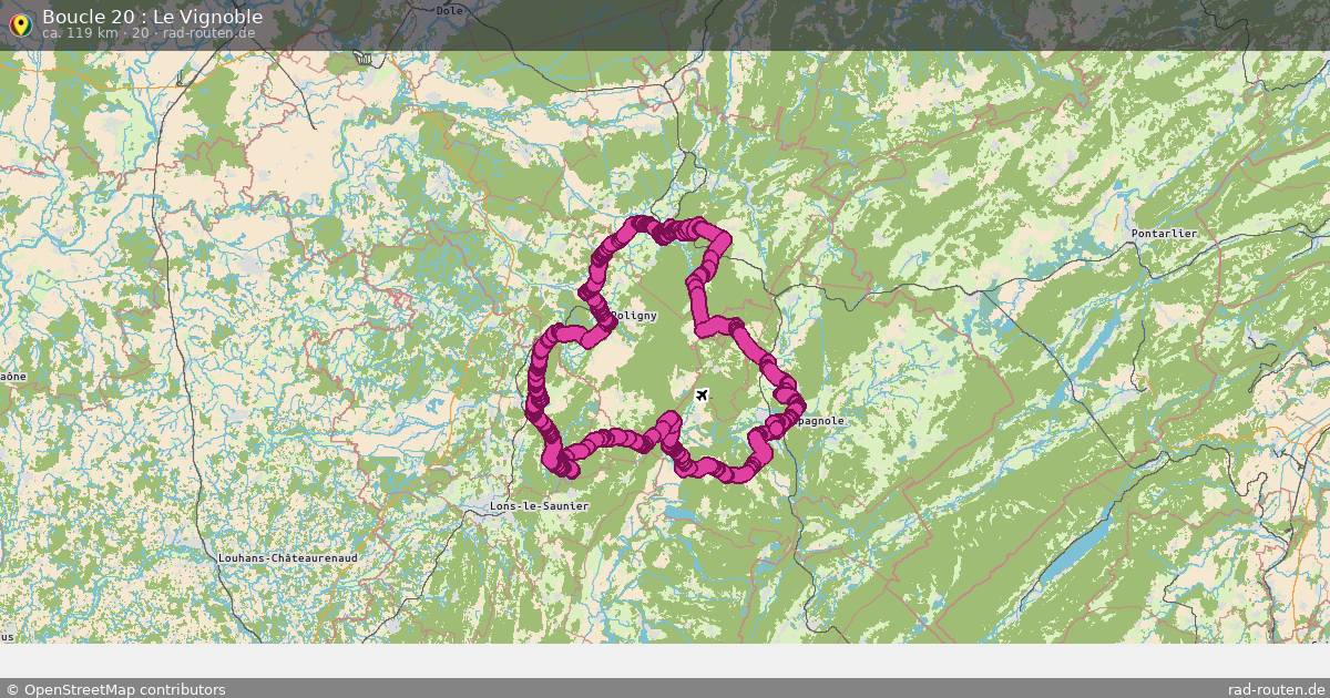 Boucle 20 : Le Vignoble (20) – Fernradroute auf Rad-Routen.de
