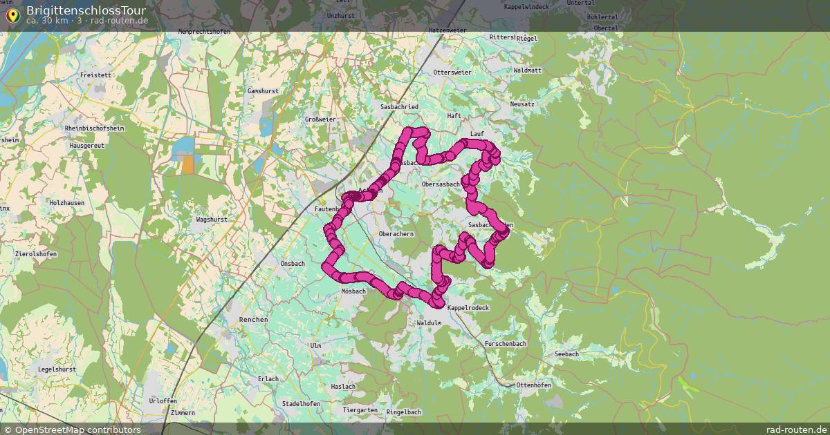 BrigittenschlossTour (3) – Fernradroute auf Rad-Routen.de