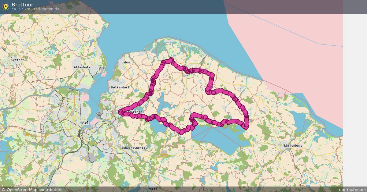 Brottour – Fernradroute auf Rad-Routen.de