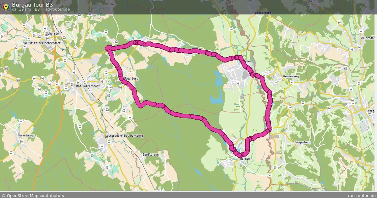 Burgau-Tour B3 (B3) – Fernradroute auf Rad-Routen.de
