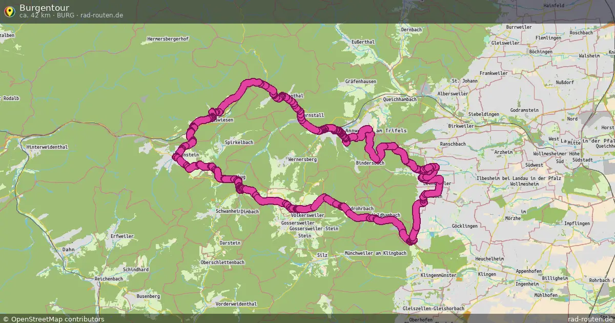 Burgentour (Burg) – Fernradroute auf Rad-Routen.de
