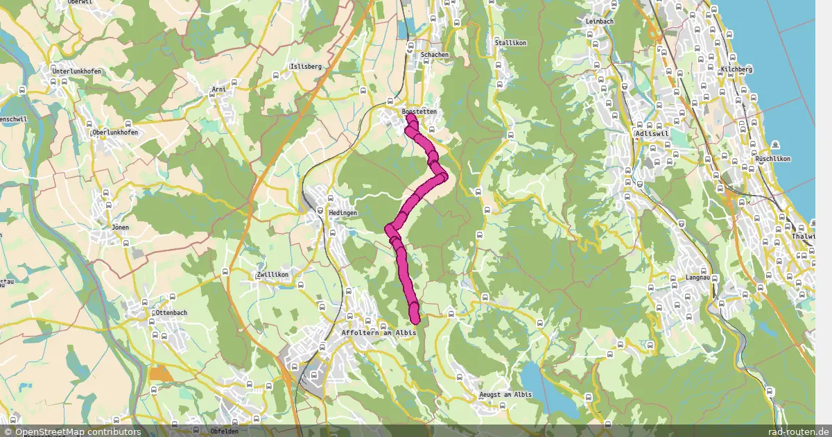 CH:Kanton Zürich:Velonetz Alltag