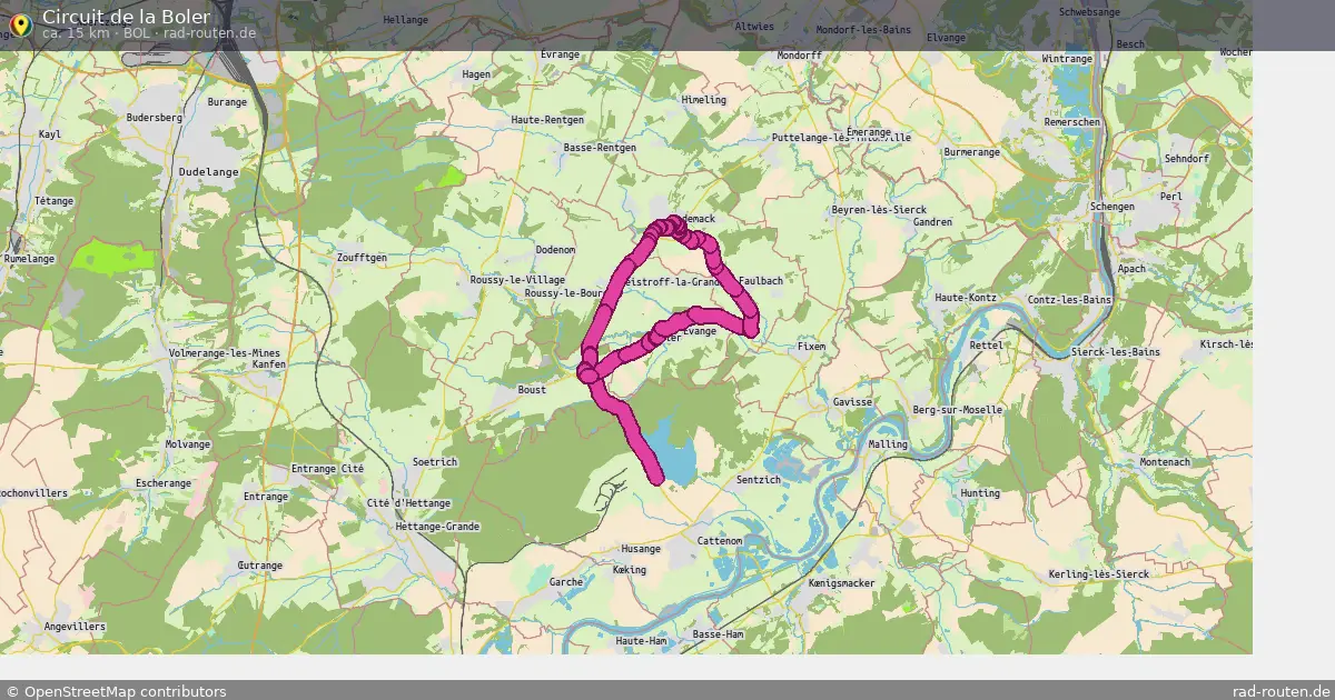 Circuit de la Boler (BOL) – Fernradroute auf Rad-Routen.de