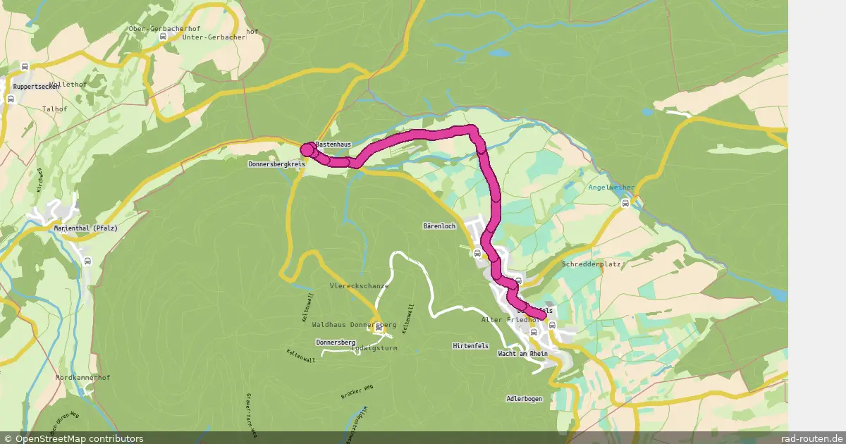 DanBas – Fernradroute auf Rad-Routen.de