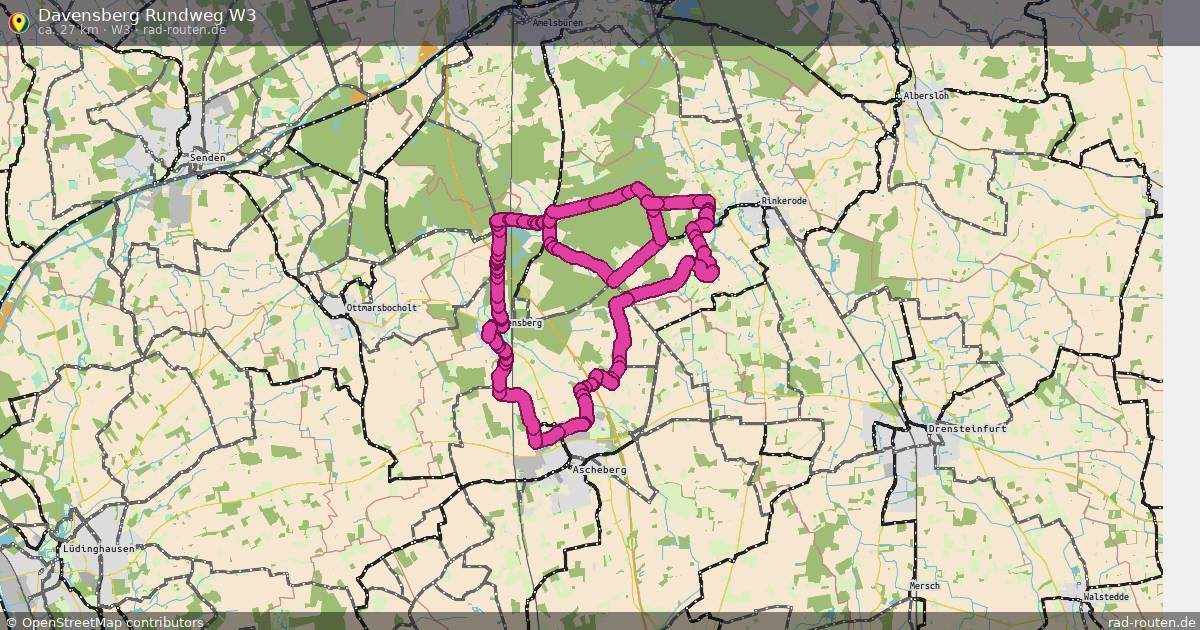 Davensberg Rundweg W3
