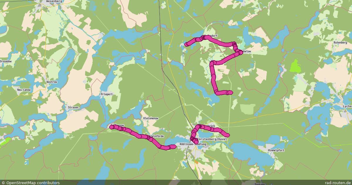 DE:BB:Fürstenberg 1 – Fernradroute auf Rad-Routen.de