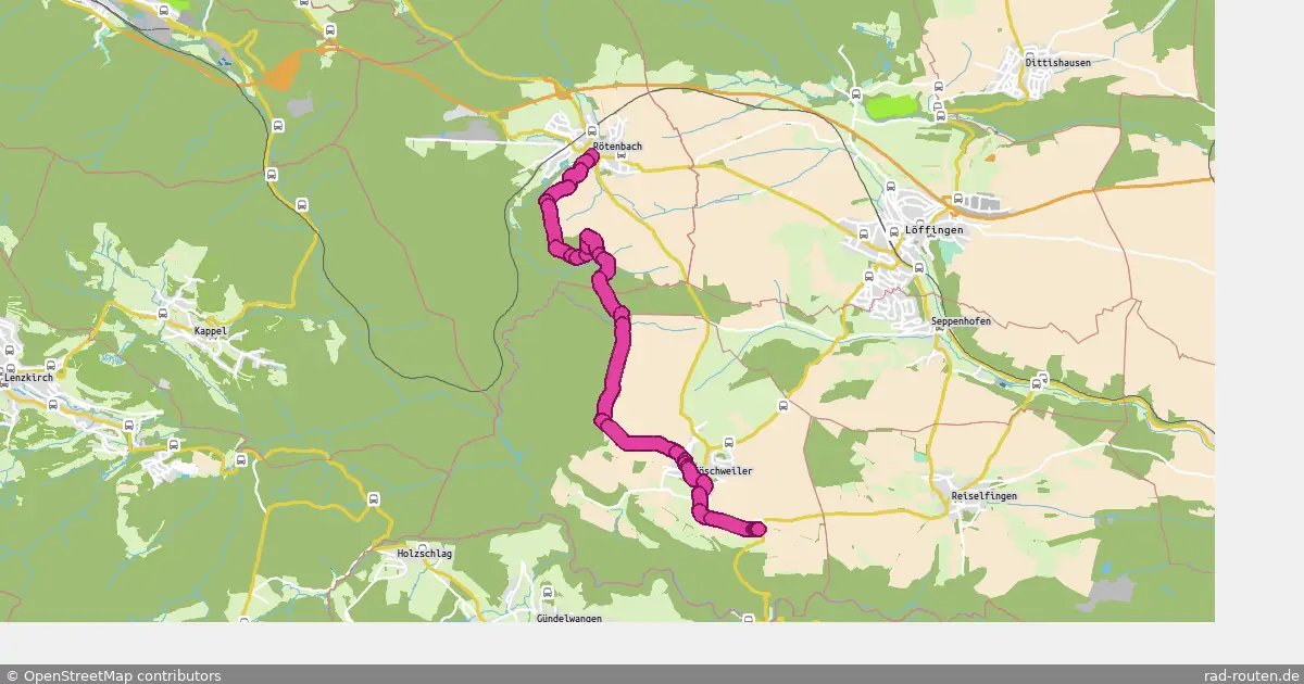 DE:BW:BHS – Fernradroute auf Rad-Routen.de